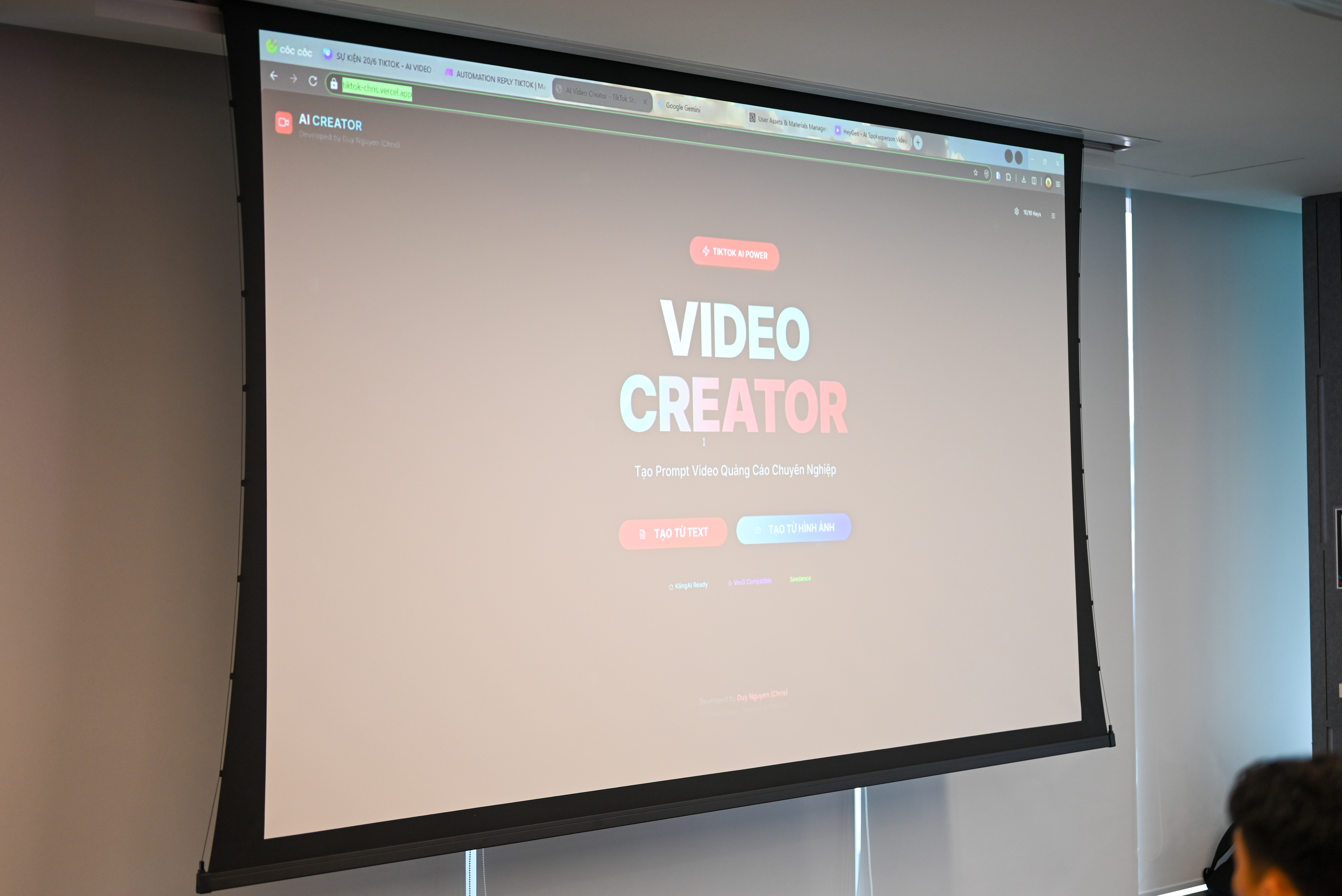 Video Creator Interface